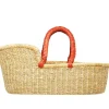 Adinkra Designs - Natural Dolls Basket In Natural