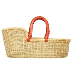 Adinkra Designs - Natural Dolls Basket In Natural
