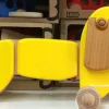 Bajo - Wooden Dachshund Pull Along Yellow