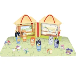 Bluey Wooden Carry Along House
