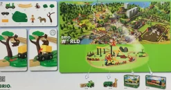 Brio - 17 Pieces Safari Railway Set
