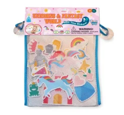 Buddy And Barney - Bath Stickers, Fantasy World Unicorn