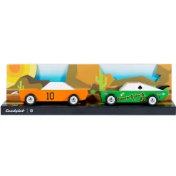 Candylab Wooden Car Toys - Mini Pack Desert Race