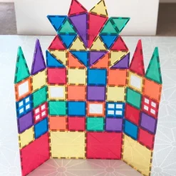 Connetix Tiles - Rainbow Starter Pack 62 Piece Set