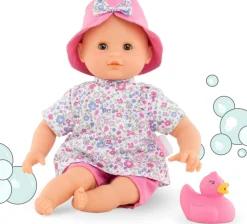 Corolle - Bebe Bath Pink Flowers