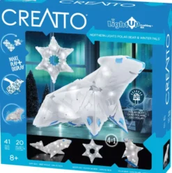 Creatto - Light-Up Crafting Kit Polar Bear & Winter Pals