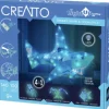 Creatto -Light-Up Crafting Kit Shimmer Shark & Ocean Pals