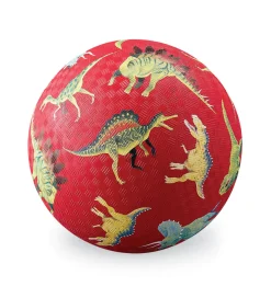 Crocodile Creek - Large Dinosaur Ball 7 Inch Red