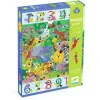 Djeco - 54 Piece Giant Puzzle Jungle 1 To 10