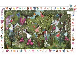 Djeco - 100 Piece Observation Puzzle Garden Play Time