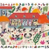 Djeco - 35 Piece Observation Puzzle, The Hedgehog School