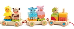 Djeco - Creafarme Wooden Train