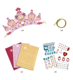 Djeco - Do It Yourself Mosaic Tiara Kit