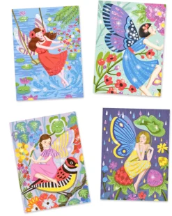 Djeco - Glitter Boards Fairies