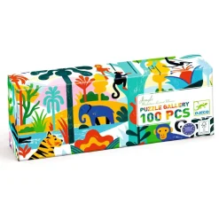 Djeco - Jigsaw Puzzle, Jungle, 100 Pieces