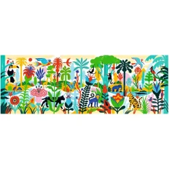 Djeco - Jigsaw Puzzle, Jungle, 100 Pieces