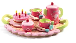 Djeco - Lili Rose Wooden Tea Party Set