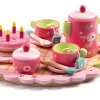 Djeco - Lili Rose Wooden Tea Party Set