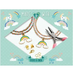Djeco Bead Set You & Me Rainbow Kumihimo