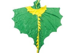 Dress Up Costume Dragon Cape - Green & Yellow