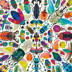 Eeboo - Jigsaw Puzzle 500 Piece Beetles