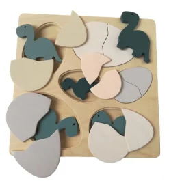 Egmont Les Petits Wooden Puzzle Egg & Dino