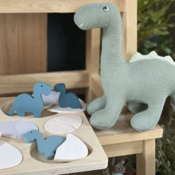 Egmont Les Petits Wooden Puzzle Egg & Dino