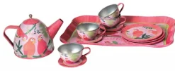 Egmont Toys - Tin Tea Set, Parrot Design