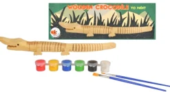 Egmont Toys - Wooden Crocodile To Paint