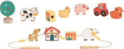 Egmont Toys - Wooden Threading Farm