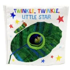Eric Carle - Soft Teether Book - Very Hungry Caterpillar Clip On, Twinkle Twinkle Little Star