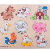 Everearth Farm Wooden Peg Puzzle
