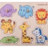 Everearth Safari Peg Puzzle