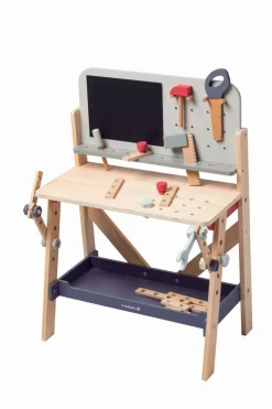 Everearth Wooden Carpenters Workbench Lifestyle