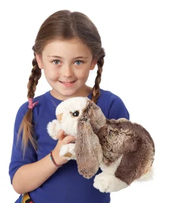 Folkmanis - Baby Lop Rabbit Puppet