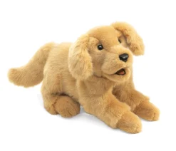 Folkmanis - Golden Retriever Puppy Puppet