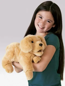 Folkmanis - Golden Retriever Puppy Puppet