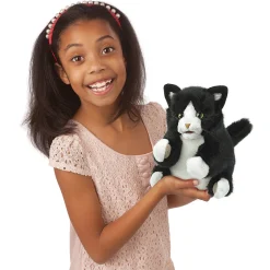 Folkmanis - Tuxedo Kitten Hand Puppet