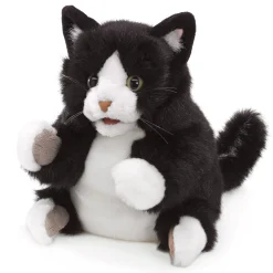 Folkmanis - Tuxedo Kitten Hand Puppet
