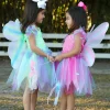 Great Pretenders Pink Butterfly Dress & Wings Costume With Wand