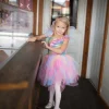 Great Pretenders Rainbow Fairy Dress Kids Costume With Wings