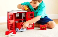 Green Toys - Fire Station Play Set
