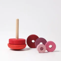 Grimms - Pink Wobbly Stacking Tower