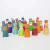 Grimms 12 Rainbow Friends Cherrywood