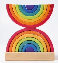 Grimm's - Rainbow Stacking Tower