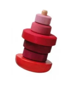 Grimm's - Wobbly Conical Tower Pink In Pink