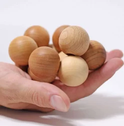 Grimms - Wooden Beads Grasper, Natural