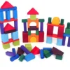 Grimms - Wooden Blocks Coloured 60 Pieces