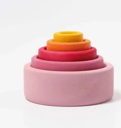 Grimm's - Wooden Small Bowls, Lollipop