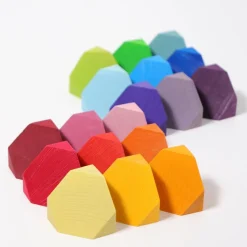 Grimms Cornerstone Building Blocks - 18 Piece Building Set